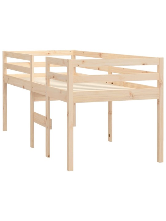 Patrová postel 80 x 200 cm masivní borové dřevo