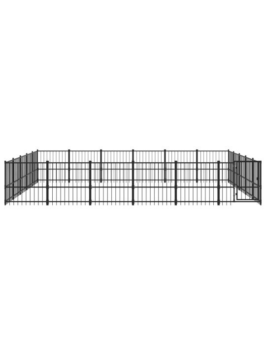 Venkovní psí kotec ocel 28,23m²