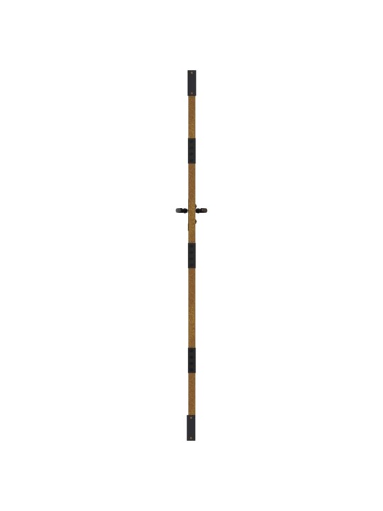 Zahradní branka 85 x 175 cm cortenová ocel Strom