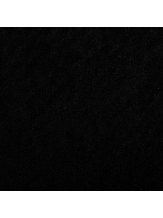 Pelíšek pro psy černý 95 x 55 x 30 cm samet