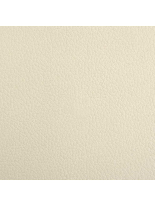 Pelíšek pro psy krémový 70 x 45 x 30 cm umělá kůže