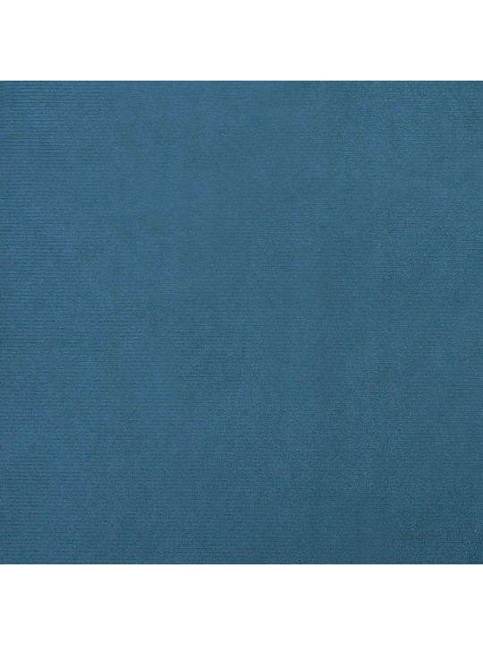 Pelíšek pro psy modrý 66 x 40 x 45 cm samet