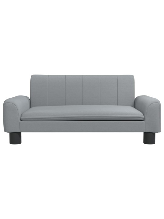 Pelíšek pro psy světle šedý 70 x 45 x 30 cm textil