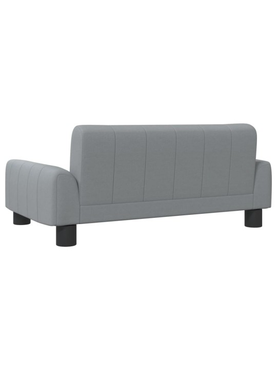 Pelíšek pro psy světle šedý 70 x 45 x 30 cm textil