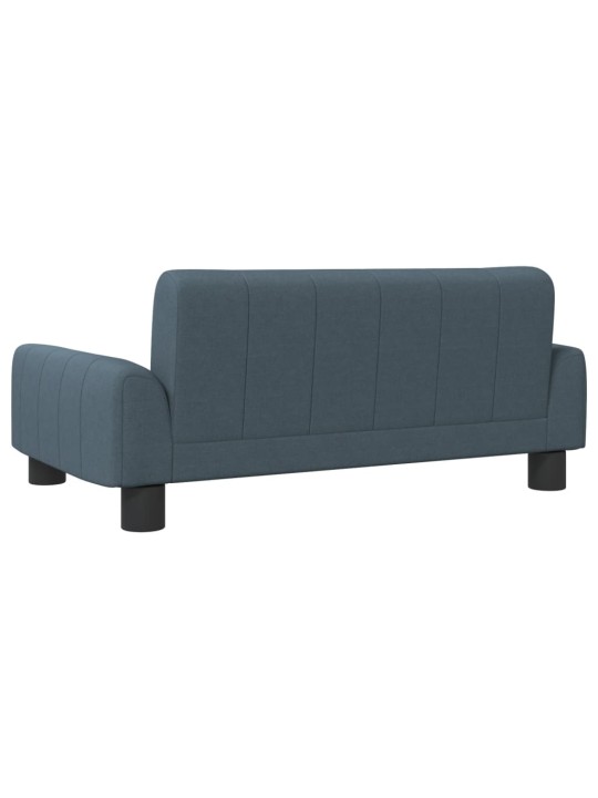 Pelíšek pro psy tmavě šedý 70 x 45 x 30 cm textil