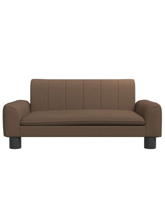 Pelíšek pro psy hnědý 70 x 45 x 30 cm textil