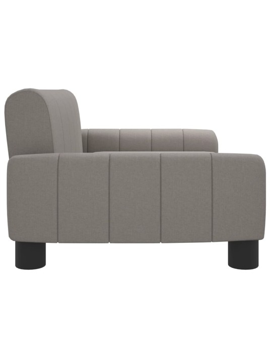 Pelíšek pro psy taupe 70 x 45 x 30 cm textil