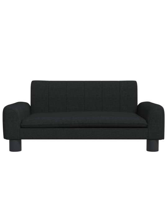 Pelíšek pro psy černý 70 x 45 x 30 cm textil