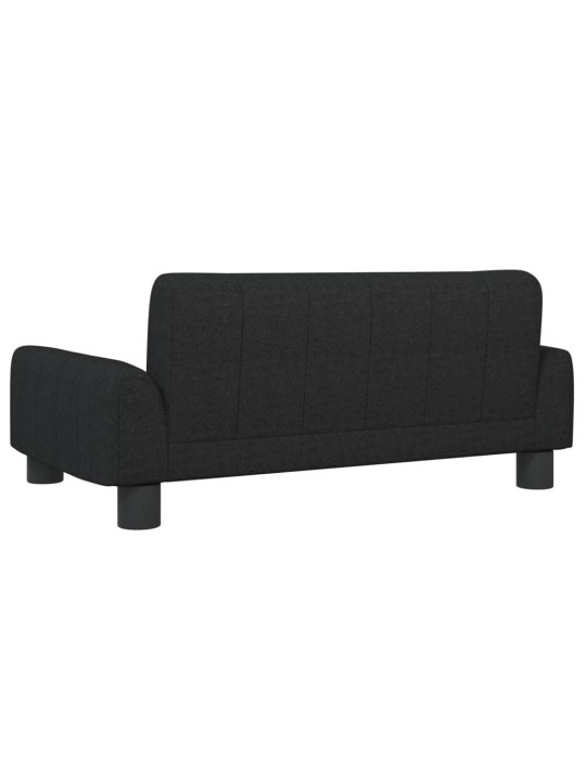 Pelíšek pro psy černý 70 x 45 x 30 cm textil