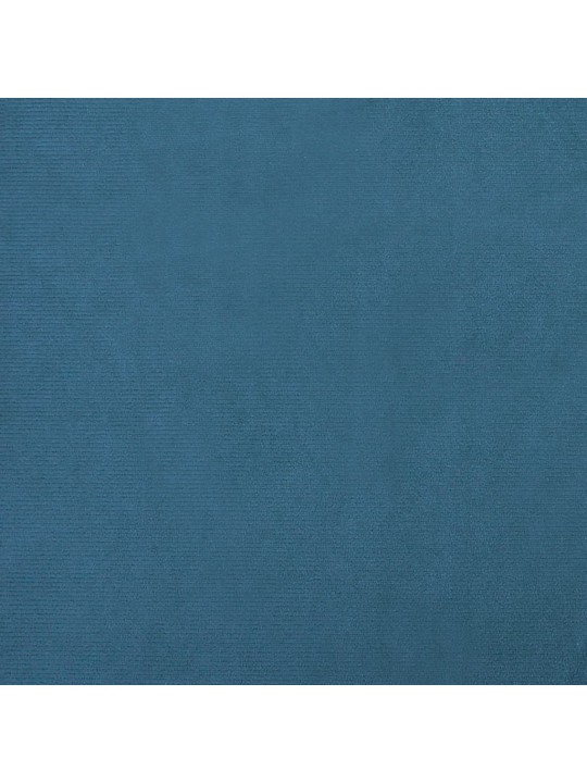 Pelíšek pro psy modrý 90 x 53 x 30 cm samet