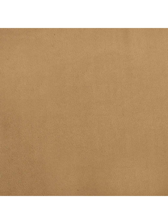 Pelíšek pro psy hnědý 70 x 45 x 30 cm samet