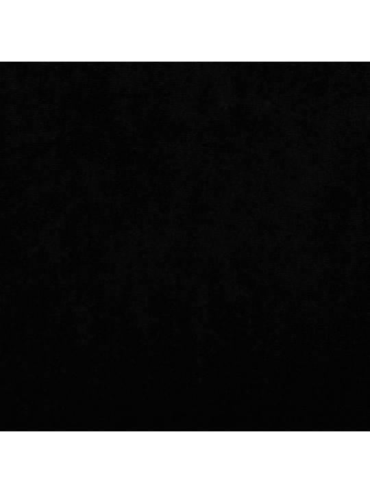 Pelíšek pro psy černý 70 x 45 x 26,5 cm samet