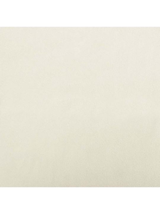 Pelíšek pro psy krémový 70 x 45 x 26,5 cm samet