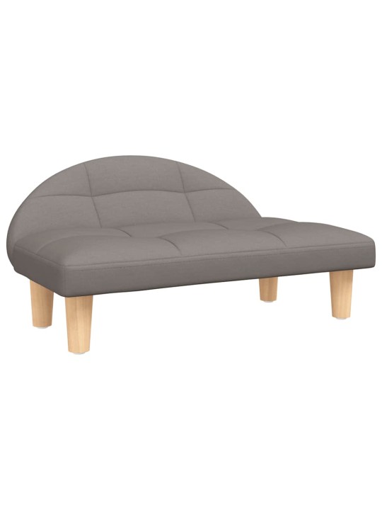 Pelíšek pro psy taupe 70 x 52 x 30 cm textil