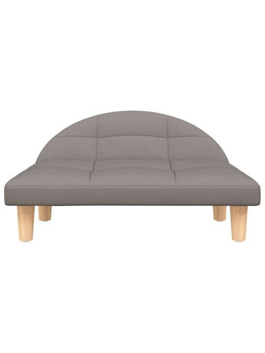 Pelíšek pro psy taupe 70 x 52 x 30 cm textil