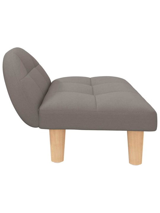 Pelíšek pro psy taupe 70 x 52 x 30 cm textil