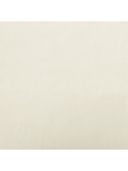Pelíšek pro psy krémový 70 x 40 x 24 cm samet