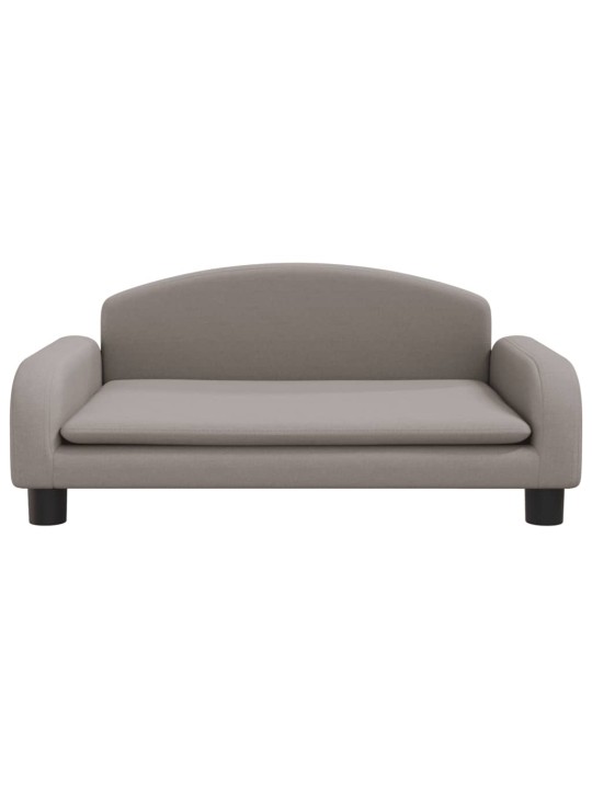 Pelíšek pro psy taupe 70 x 45 x 30 cm textil