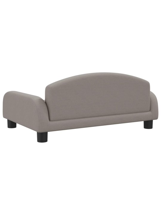 Pelíšek pro psy taupe 70 x 45 x 30 cm textil
