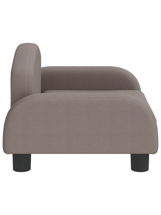 Pelíšek pro psy taupe 50 x 40 x 30 cm textil
