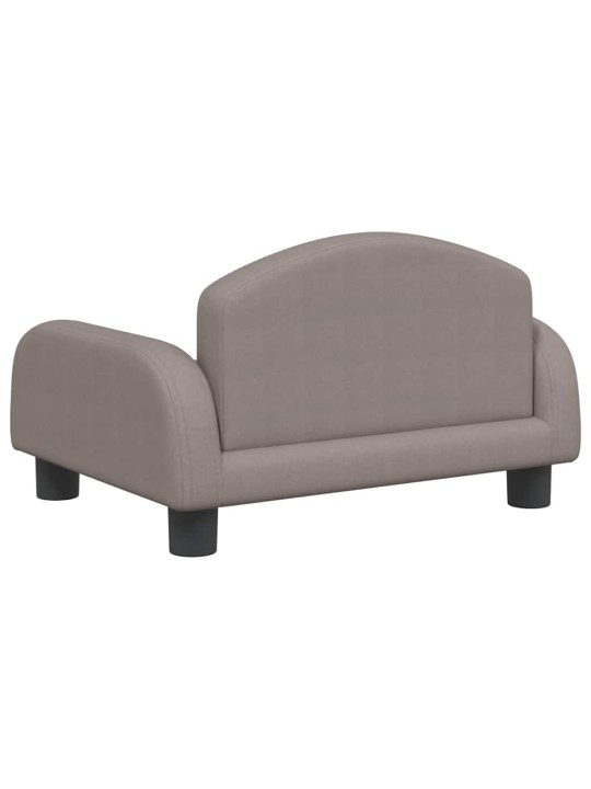 Pelíšek pro psy taupe 50 x 40 x 30 cm textil