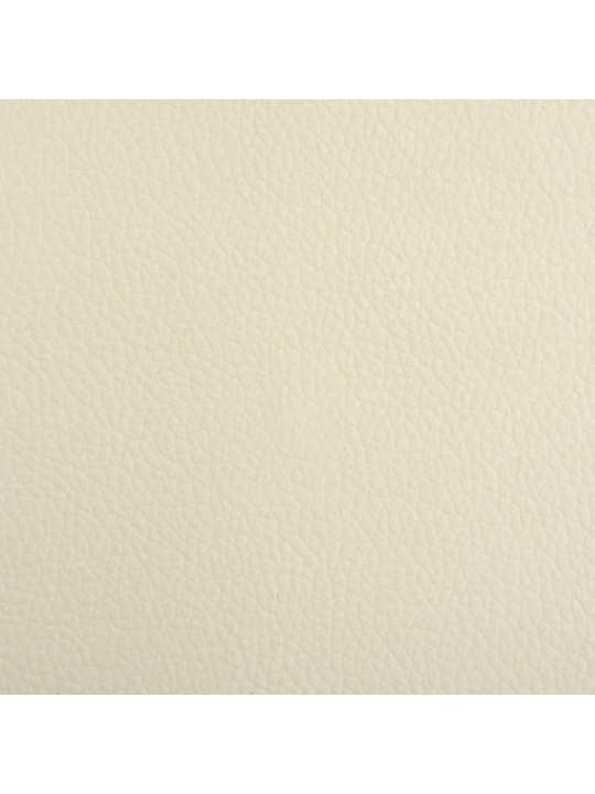Pelíšek pro psy krémový 50 x 40 x 30 cm umělá kůže