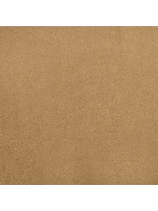 Pelíšek pro psy hnědý 70 x 45 x 33 cm samet