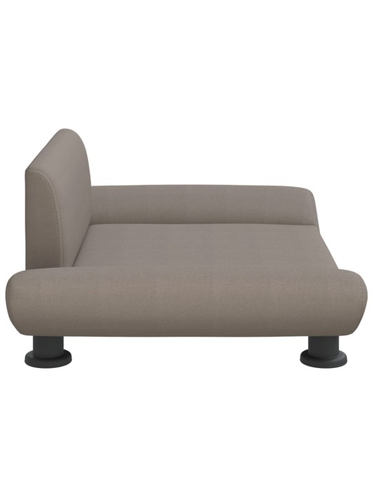 Pelíšek pro psy taupe 70 x 45 x 28 cm textil