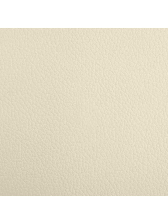 Pelíšek pro psy krémový 70 x 45 x 28 cm umělá kůže