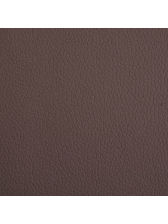 Pelíšek pro psy hnědý 70 x 45 x 28 cm umělá kůže