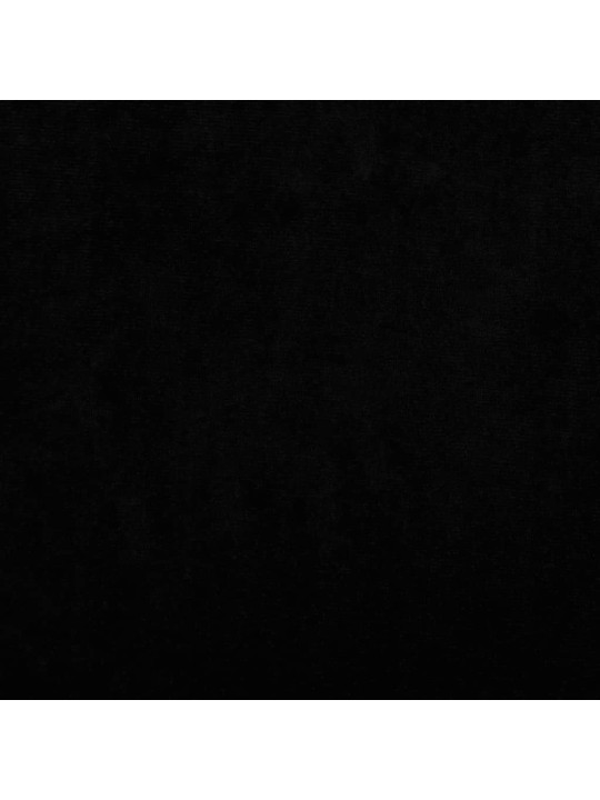 Pelíšek pro psy černý 100 x 50 x 21 cm samet