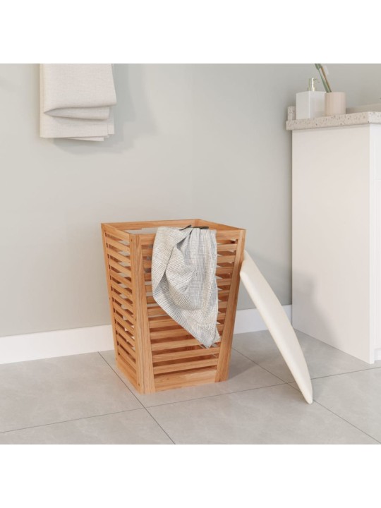 Koupelnová stolička 40,5 x 40,5 x 56 cm masivní ořechové dřevo