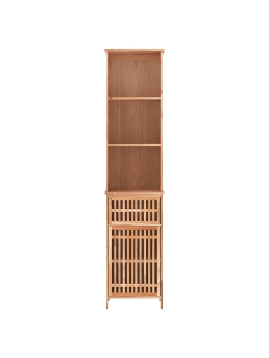 Koupelnová skříňka 42 x 29 x 182 cm masivní ořechové dřevo