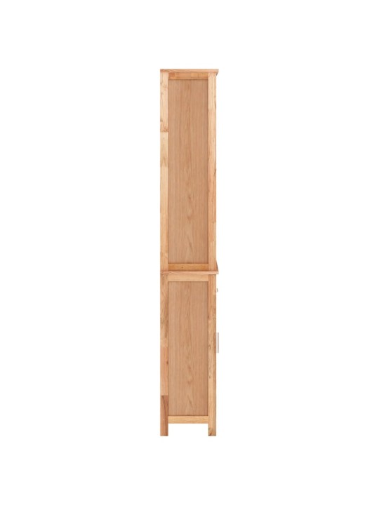 Koupelnová skříňka 42 x 29 x 182 cm masivní ořechové dřevo