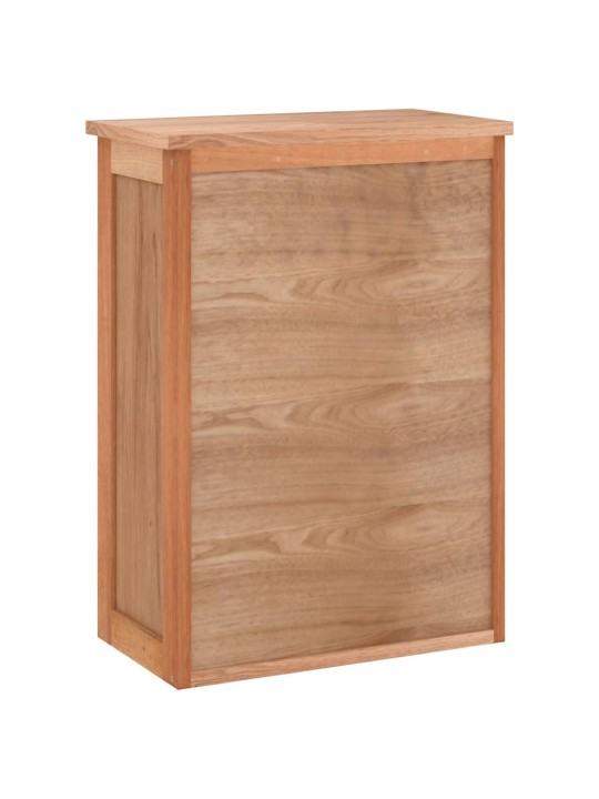Nástěnná koupelnová skříňka 42x23x60 cm masivní ořechové dřevo