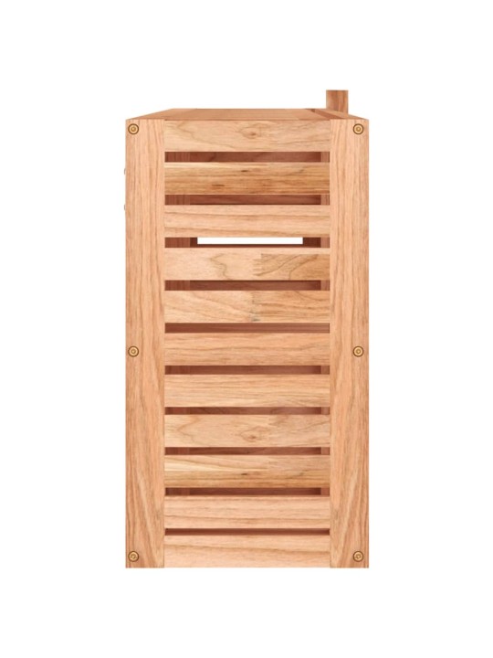 Zrcadlová skříňka 80 x 17 x 34 cm masivní ořechové dřevo