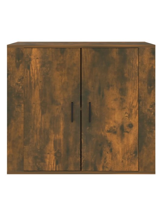 Příborník kouřový dub 80x33x70 cm kompozitní dřevo