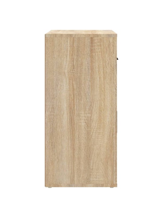Příborník dub sonoma 80x33x70 cm kompozitní dřevo