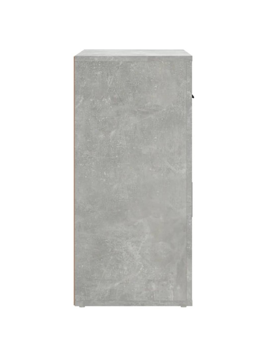 Příborník betonově šedý 80x33x70 cm kompozitní dřevo