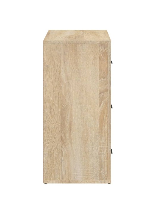 Příborník dub sonoma 80x33x70 cm kompozitní dřevo