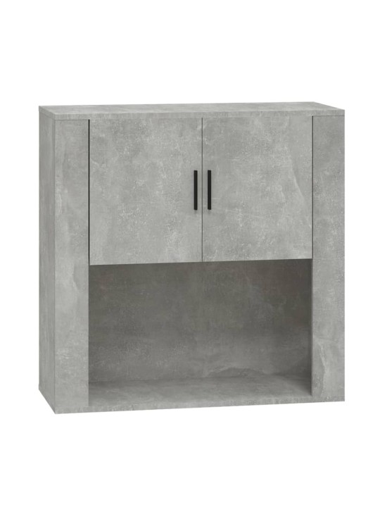 Nástěnná skříňka betonově šedá 80 x 33 x 80 cm kompozitní dřevo