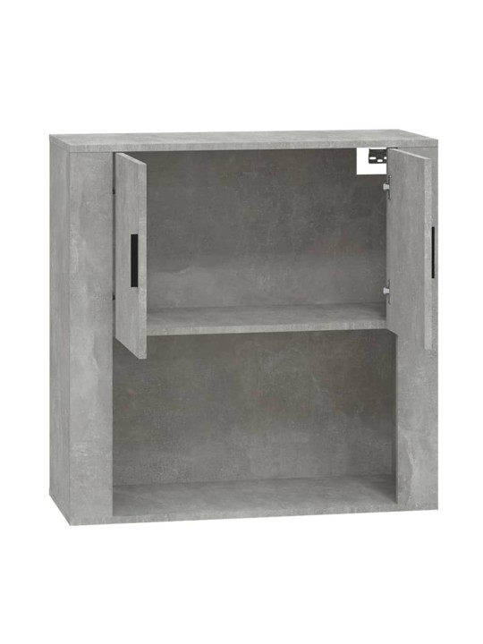 Nástěnná skříňka betonově šedá 80 x 33 x 80 cm kompozitní dřevo