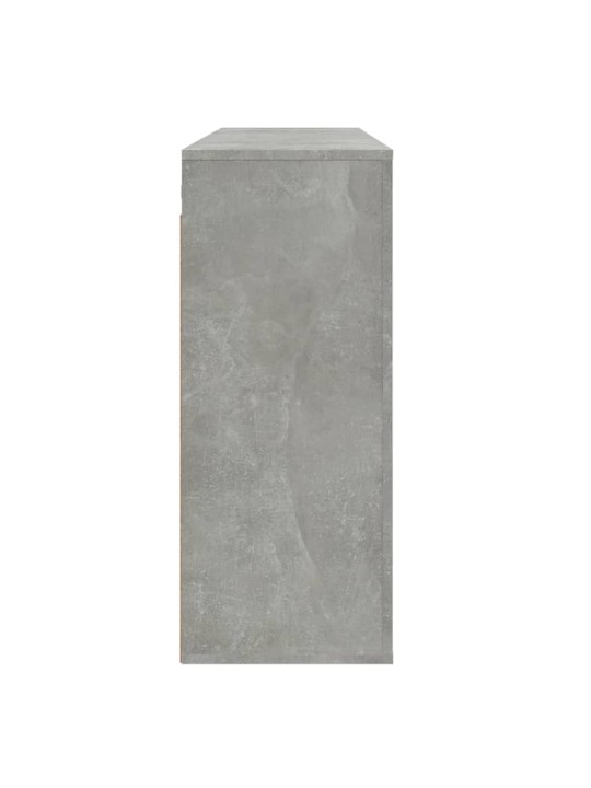 Nástěnná skříňka betonově šedá 80 x 33 x 80 cm kompozitní dřevo