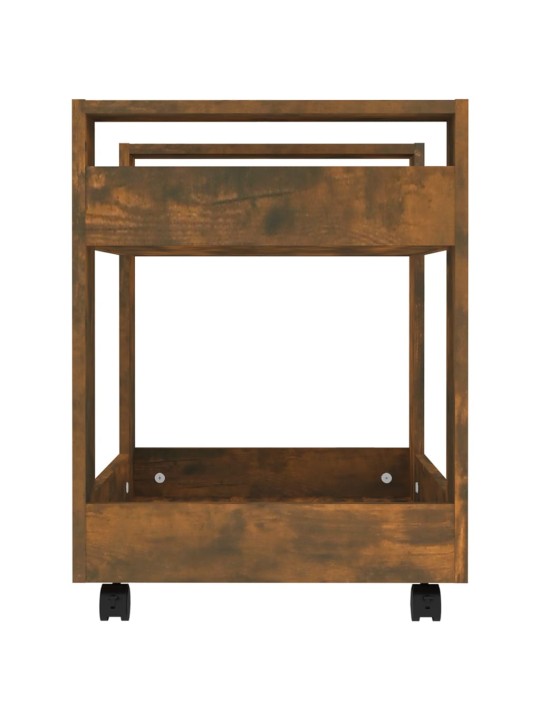 Kancelářský kontejner kouřový dub 60x45x60 cm kompozitní dřevo
