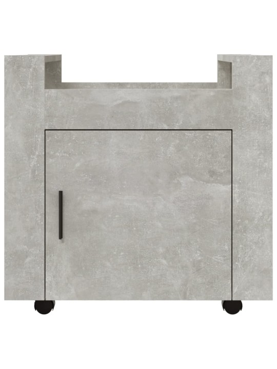 Kancelářský kontejner betonově šedý 60x45x60cm kompozitní dřevo
