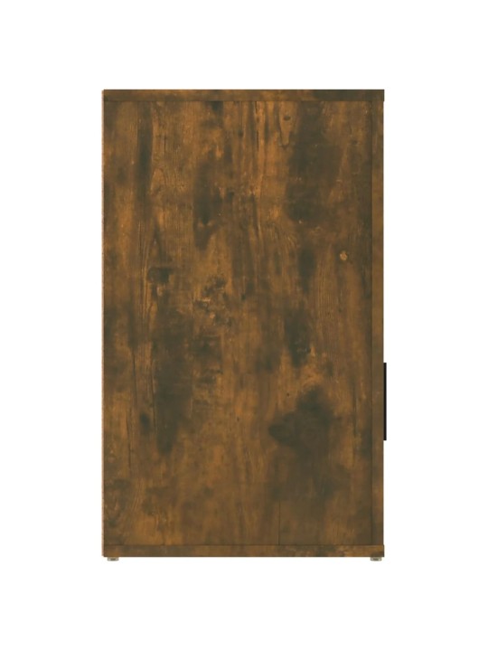Noční stolek kouřový dub 50x36x60 cm kompozitní dřevo