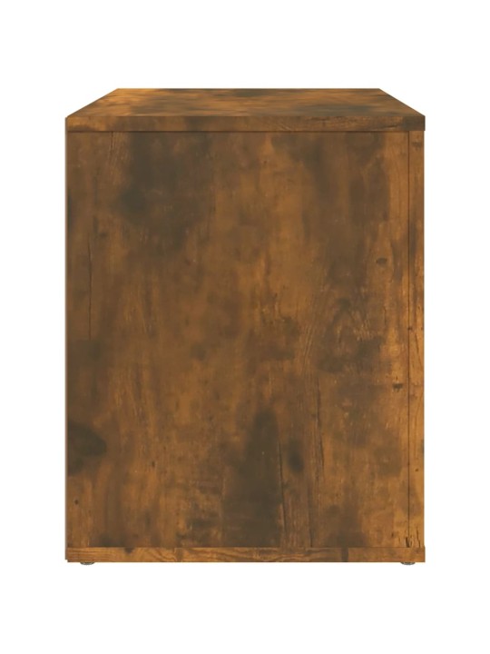 Noční stolek kouřový dub 60x36x45 cm kompozitní dřevo