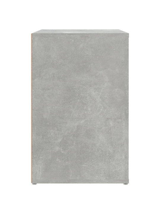 Botník betonově šedý 130x35x54 cm kompozitní dřevo