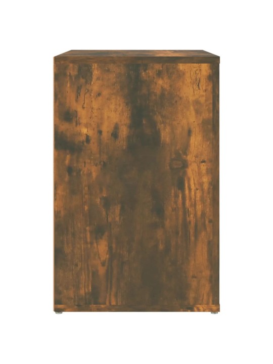 Botník kouřový dub 130 x 35 x 54 cm kompozitní dřevo