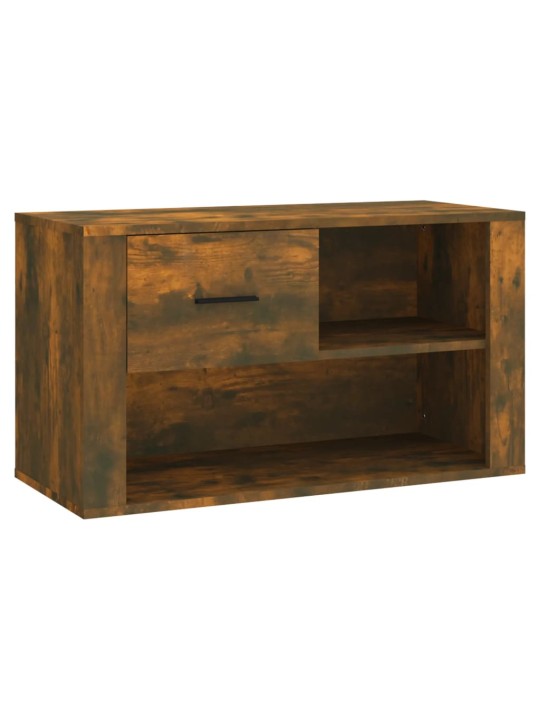 Botník kouřový dub 80 x 35 x 45 cm kompozitní dřevo